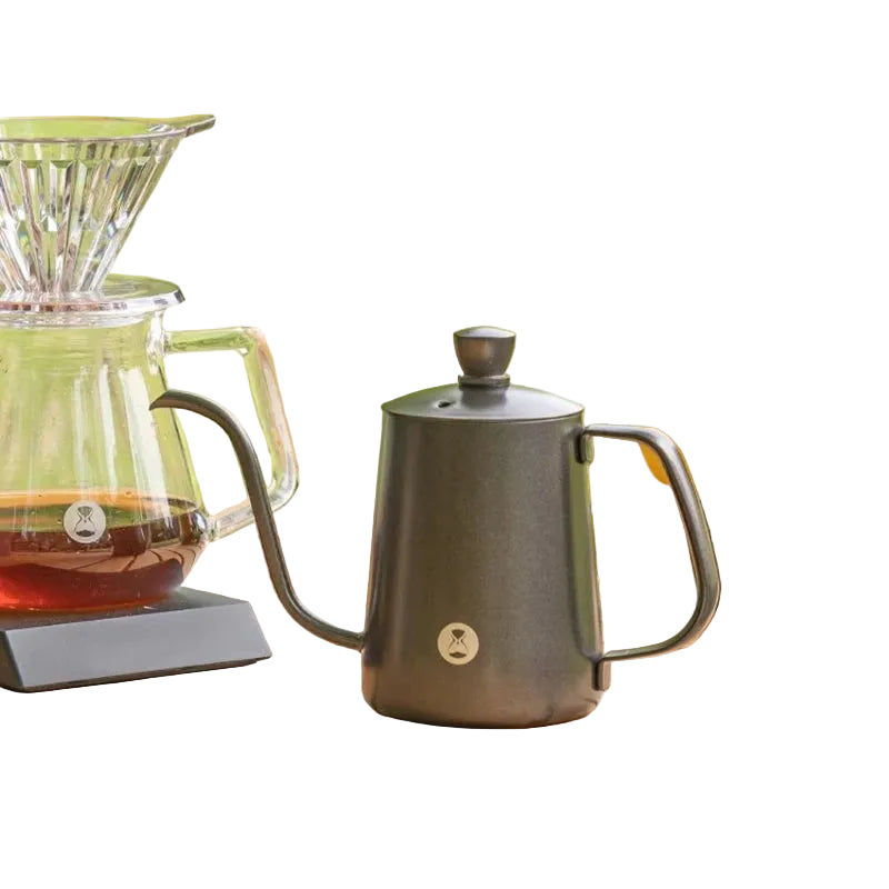 Schwanenhals-Kaffeekessel aus Edelstahl 304 – 600 ml Pour Over Wasserkocher für Kaffeezubereitung
