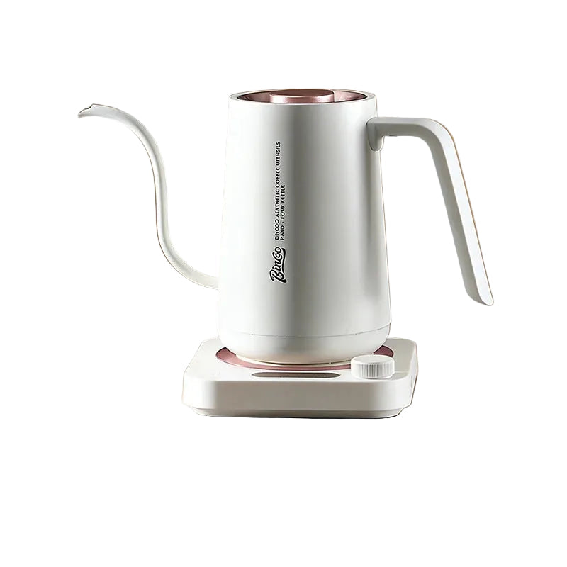 Elektrischer Schwanenhals-Wasserkocher 900 ml – 1500 W, Temperaturkontrolle, Edelstahl 304 Kaffeekessel