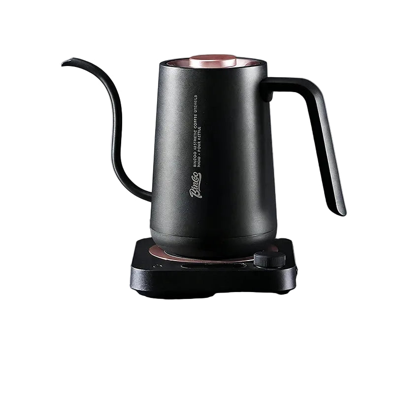 Elektrischer Schwanenhals-Wasserkocher 900 ml – 1500 W, Temperaturkontrolle, Edelstahl 304 Kaffeekessel